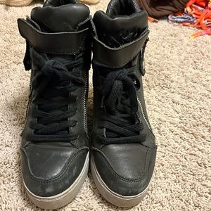 ASH BLACK SNEAKER WEDGE!